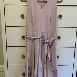 Calvin Klein Light Pink Midi Dress